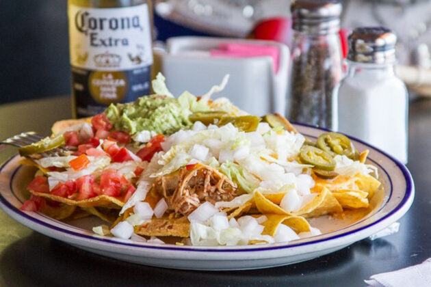 Mexikansk mat och Corona till det.