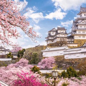 Himeji Castle i Japan.