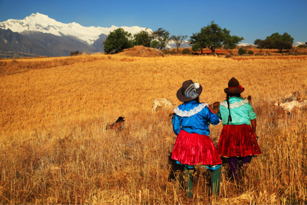 Inkafolk i Peru.