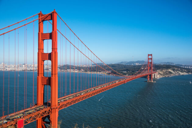 Golden Gate-bron i San Francisco, USA.